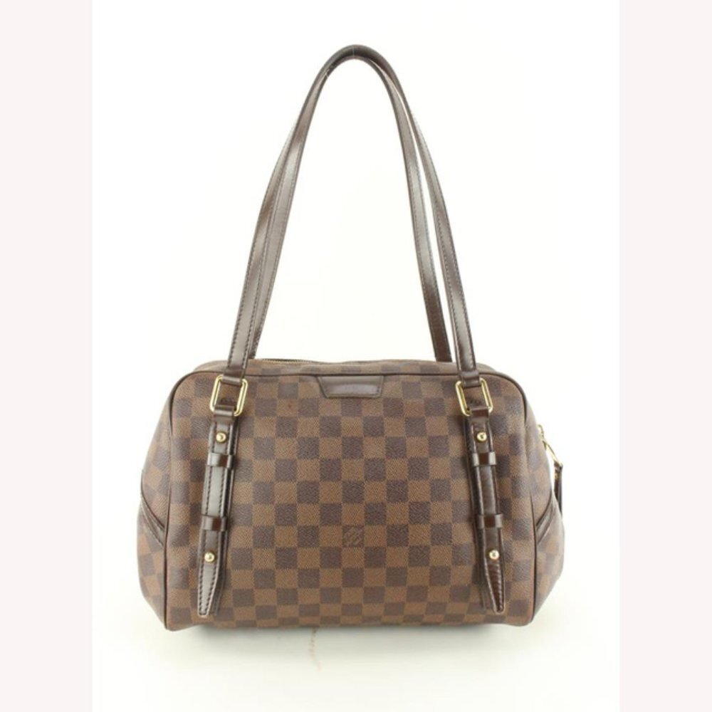 Louis Vuitton Damier Ebene Rivington GM Bowler 40lk613s